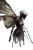 Decayed Angel Vinyl Car Decal Sticker – Waterproof & UV-Resistant 8.96"