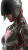 Cyberpunk Female Android Vinyl Car Decal Sticker – Waterproof & UV-Resistant 9.706666666666667"