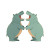 Aggressive Hippo Duo Vinyl Car Decal Sticker – Waterproof & UV-Resistant 3.4133333333333336"