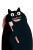 Funny Toothbrush Cat Vinyl Car Decal Sticker – Waterproof & UV-Resistant 4.4