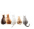 Cats On Wall V4 Vinyl Car Decal Sticker – Waterproof & UV-Resistant 3.4133333333333336"