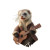 Guitar-Playing Weasel Vinyl Car Decal Sticker – Waterproof & UV-Resistant 6.826666666666667"