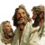 Jesus With Disciples V8 Vinyl Car Decal Sticker – Waterproof & UV-Resistant 3.4133333333333336"