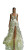 Floral Gown Model Vinyl Car Decal Sticker – Waterproof & UV-Resistant 9.706666666666667"