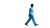 Mysterious Man Walking Vinyl Car Decal Sticker – Waterproof & UV-Resistant 5.4