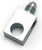 Russell Automotive Adapter Fitting 640500 EnduraShine; Silver; Aluminum; Single