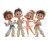 Joyful Diverse Kids Vinyl Car Decal Sticker – Waterproof & UV-Resistant 6.613333333333333"