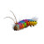Rainbow Caterpillar Vinyl Car Decal Sticker – Waterproof & UV-Resistant 6.826666666666667"