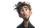 Pixar Style Portrait V3 Vinyl Car Decal Sticker – Waterproof & UV-Resistant 2.72"