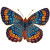 Vivid Butterfly Close-Up Vinyl Car Decal Sticker – Waterproof & UV-Resistant 6.826666666666667"
