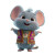 Grey Labubu Mouse Vinyl Car Decal Sticker – Waterproof & UV-Resistant 6.826666666666667"