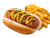 Hot Dog Plate V2 Vinyl Car Decal Sticker – Waterproof & UV-Resistant 6.1866666666666665"