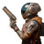 Osiris Bounty Hunter Vinyl Car Decal Sticker – Waterproof & UV-Resistant 3.4133333333333336"