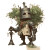 Fantasy Chess Pawn Vinyl Car Decal Sticker – Waterproof & UV-Resistant 3.4133333333333336"