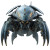 Alien Beetle-Spider Vinyl Car Decal Sticker – Waterproof & UV-Resistant 3.4133333333333336"