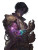 Doll Man Vinyl Car Decal Sticker – Waterproof & UV-Resistant 8.213333333333333"