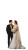 Elegant Wedding Couple V5 Vinyl Car Decal Sticker – Waterproof & UV-Resistant 9.706666666666667"