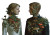 Fungus-Covered Couple Vinyl Car Decal Sticker – Waterproof & UV-Resistant 3.0933333333333333"