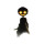 Shadowy Humanoid Figure V2 Vinyl Car Decal Sticker – Waterproof & UV-Resistant 8.0"