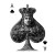 Crowned Spade Vinyl Car Decal Sticker – Waterproof & UV-Resistant 6.826666666666667"