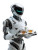 Humanoid Robot Server Vinyl Car Decal Sticker – Waterproof & UV-Resistant 8.213333333333333"