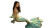Asian Mermaid Vinyl Car Decal Sticker – Waterproof & UV-Resistant 5.4