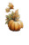 Autumn Pumpkin Vinyl Car Decal Sticker – Waterproof & UV-Resistant 8.96"