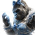 Magical Blue Gorilla Vinyl Car Decal Sticker – Waterproof & UV-Resistant 6.826666666666667"