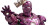 Violet Ironman King Vinyl Car Decal Sticker – Waterproof & UV-Resistant 5.12"