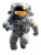 Cartoon Astronaut Moon V4 Vinyl Car Decal Sticker – Waterproof & UV-Resistant 4.213333333333333"
