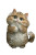 Chubby Cartoon Cat V4 Vinyl Car Decal Sticker – Waterproof & UV-Resistant 8.96"