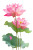 Pink Lotus Flowers V2 Vinyl Car Decal Sticker – Waterproof & UV-Resistant 4.4