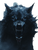 Snarling Dark Wolf Vinyl Car Decal Sticker – Waterproof & UV-Resistant 8.213333333333333"