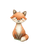 Baby Fox Illustration V4 Vinyl Car Decal Sticker – Waterproof & UV-Resistant 8.213333333333333"