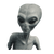 Grey Alien Still V5 Vinyl Car Decal Sticker – Waterproof & UV-Resistant 6.826666666666667"