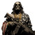 Jesus With Rifle Vinyl Car Decal Sticker – Waterproof & UV-Resistant 6.826666666666667"