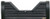 Custom Flow Tailgate V-EL39 Elite; Flo Thru; V-Shaped Louvered; Lockable; Powder Coated; Black; Steel