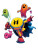 Heroic Pac-Man Warrior Vinyl Car Decal Sticker – Waterproof & UV-Resistant 8.213333333333333"