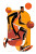 Basketball Player Dribbling V3 Vinyl Car Decal Sticker – Waterproof & UV-Resistant 4.4