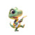 Dinosaur Guitarist V2 Vinyl Car Decal Sticker – Waterproof & UV-Resistant 3.4133333333333336"