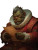 Orc Judge Reading Vinyl Car Decal Sticker – Waterproof & UV-Resistant 8.213333333333333"