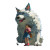 Wolf Doll Protector Vinyl Car Decal Sticker – Waterproof & UV-Resistant 6.826666666666667"