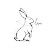 Love Rabbit Drawing Vinyl Car Decal Sticker – Waterproof & UV-Resistant 6.826666666666667"
