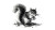 Bitmap Squirrel Vinyl Car Decal Sticker – Waterproof & UV-Resistant 5.4