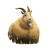 Mountain Goat Vinyl Car Decal Sticker – Waterproof & UV-Resistant 3.4133333333333336"