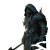 Orc Ranger V2 Vinyl Car Decal Sticker – Waterproof & UV-Resistant 3.4133333333333336"