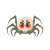 Angry Cartoon Spider Vinyl Car Decal Sticker – Waterproof & UV-Resistant 3.4133333333333336"