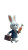 Dapper Rabbit Gentleman Vinyl Car Decal Sticker – Waterproof & UV-Resistant 9.706666666666667"