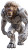 Lion Android Warrior Vinyl Car Decal Sticker – Waterproof & UV-Resistant 9.706666666666667"