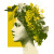 Goddess Grape Profile Vinyl Car Decal Sticker – Waterproof & UV-Resistant 6.826666666666667"